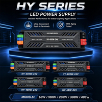 Alimentation à découpage semi-intégrée, entrée AC 100-265V, sortie DC 12V/24V, 60W-500W, pour bande LED et moteur