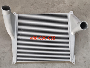 Refroidisseur intermédiaire de camion en aluminium OEM 4856125002/4863900001 SPI 4401-1705 refroidisseur intermédiaire pour radiateurs Fld-120 Freightliner produit OEM - Product Image 3