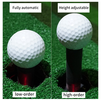Vente en gros Caiton 2024 Simulateur de golf d'intérieur à succès, entièrement automatique, avec tee de golf en caoutchouc