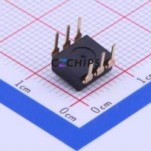 DSIC03LH-P DIP Switch Through hole Component (THT) Switch Flat Toggle, Raised Type Single Pole Single Throw 3 PC Pin - Product Image 2