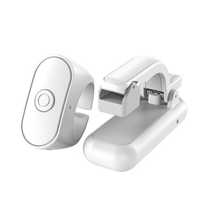 2-in-1 Page Turner Clicker Wireless Page Turner Remote <b>Control</b> E-Reader <b>Phone</b> Camera Record Trigger Remote - Product Image 5