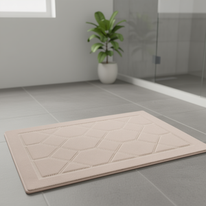 Tappeto bagno ESAGONO <b>Tortora</b> (90x60cm) 18413 - Product Image 3