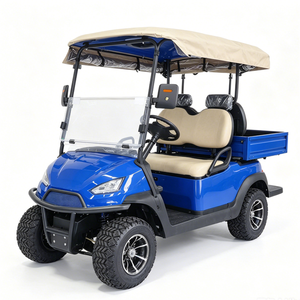 Voiturette de golf électrique 2 places, véhicule utilitaire agricole avec benne personnalisable - Product Image 1