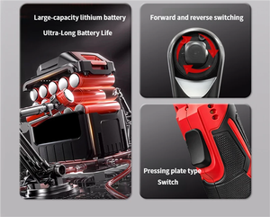 ประแจ3/8ไฟฟ้าไร้สาย12V ประแจหมุนแบบชาร์จไฟได้ประแจวัดแรงบิดแบตเตอรี่ลิเธียม - Product Image 4