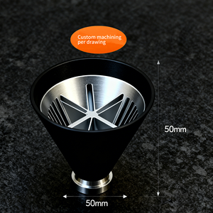 ISO9001 Certified Stainless Steel Coffee <b>Tamper</b>-CNC Machining Wire EDM PVD/Brushed/Polished Surface Custom Tool - Product Image 2