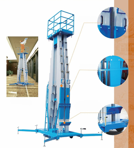 Piattaforma di sollevamento in alluminio singola doppia tre quattro albero piattaforma di lavoro aerea in alluminio di alta qualità per operazioni ad alta quota - Product Image 3