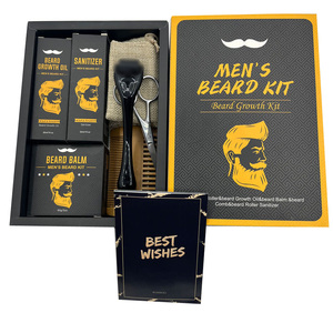 Set per Ammorbidire la <span class=keywords><strong>Barba</strong></span> da Uomo, Kit per la Crescita della <span class=keywords><strong>Barba</strong></span> a Basso MOQ, Set per la <span class=keywords><strong>Barba</strong></span> Maschile - Product Image 2