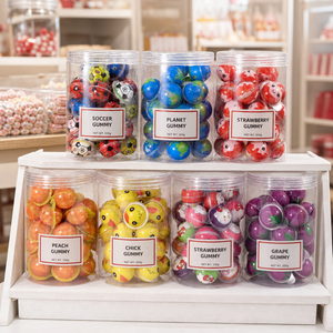 Caramelo de ojos resistente al calor personalizado de fábrica para decoración de panadería botella con sabor a fruta tiendas de pasteles Halal - Product Image 1
