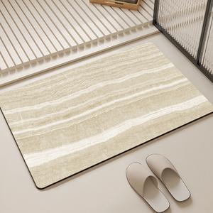 Diatomaceous Earth <strong>Bath</strong> <strong>Mat</strong> Non Slip Soft And Super Absorbent Diatomite Bathmat Carpet Quick Dry Door Or Kitchen Bathroom - Product Image 3