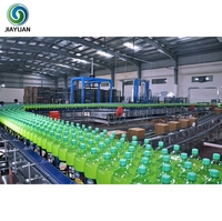 Chaîne de production de remplissage automatique de boissons gazeuses en bouteilles PET avec lavage, remplissage et bouchage – Offre Spéciale