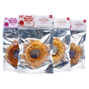 Comida para mascotas de alta digestión Beefhide que puede ser OEM ODM con precio barato directo de fábrica Donuts masticar Blueberry <span class=keywords><strong>Dog</strong></span> <span class=keywords><strong>Treats</strong></span> - Product Image 3