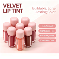 Teinte à lèvres et joues 2-en-1 OEM Lip Factory – Rouge à lèvres liquide, marque privée, fini mat, non collant, longue tenue, waterproof