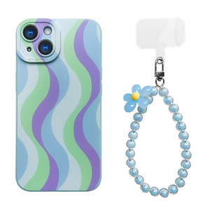 Étui de téléphone avec cordon pour <span class=keywords><strong>iPhone</strong></span> 15 Pro Max/14 Pro/<span class=keywords><strong>13</strong></span>, motif ondulé, résistant aux chutes, logo personnalisé pris en charge, fabriqué en Chine - Product Image 6