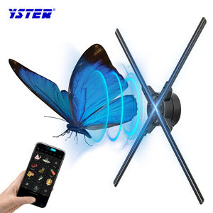 Concern Show projecteur d'hologramme Animation HD ventilateur holographique 360 tournant autour de 65cm épissage ventilateur d'hologramme 3D Super - Product Image 1