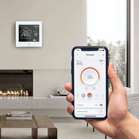 APP Control de voz Controlador de temperatura Regulador térmico inteligente Termostato digital de vida inteligente para el hogar para calefacción eléctrica
