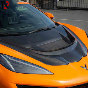 Kit carrosserie pour <span class=keywords><strong>Chevrolet</strong></span> <span class=keywords><strong>Corvette</strong></span> C8, style <span class=keywords><strong>ZR1</strong></span> amélioré, capot en fibre de carbone sèche, installation parfaite - Product Image 6