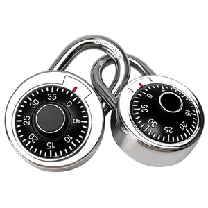 <span class=keywords><strong>Cadenas</strong></span> à cadran de type maître en alliage de zinc <span class=keywords><strong>Cadenas</strong></span> à cadran <span class=keywords><strong>rond</strong></span> Couleur mixte - Product Image 1