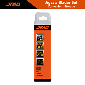 Lames de <span class=keywords><strong>scie</strong></span> <span class=keywords><strong>sauteuse</strong></span> JMD 30PCS T118A Lames de <span class=keywords><strong>scie</strong></span> <span class=keywords><strong>sauteuse</strong></span> pour la découpe de métal - Product Image 5