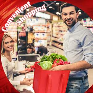 Custom Logo Portable Hanging Waterproof Thick Non Woven Freezable <b>Ice</b> Cooler <b>Bag</b> Thermal Insulated Food Lunch <b>Bag</b> for Food - Product Image 5