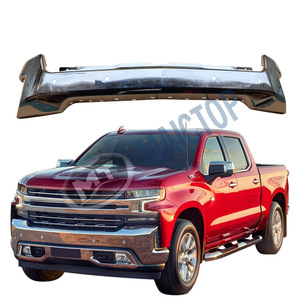 Adecuado para camionetas Chevrolet SILVERADO 2019-2021, parachoques de acero SILVERADO, parachoques de acero electrochapado - Product Image 5
