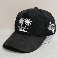 Gorras de Béisbol de Gamuza de 5 Paneles Personalizadas al por Mayor de Alta Calidad, Bordadas, Ajustables, Unisex, para Uso Diario al Aire Libre