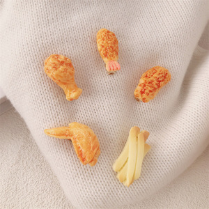 À la mode Vente Chaude Alimentaire Poulet Frit Cheveux Accessoires Pince À Cheveux Drôle Fille Amusant Frange Côté Clip - Product Image 4