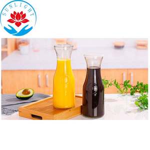 ขวดเครื่อง<span class=keywords><strong>ดื่ม</strong></span>ความจุขนาดใหญ่2ชิ้นขวดปากขวดก<span class=keywords><strong>ว</strong></span>้างปิดสนิทเหยือกแก้วใส่น้ำเย็นเหยือกแก้วขวดน้ำผลไม้ - Product Image 2