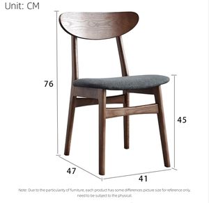 Top Selling Horn Kitchen Restaurant Classic Cushion Seat <b>Chairs</b> Solid Wooden <b>Dining</b> <b>Chair</b> - Product Image 6