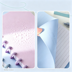 Carnet <span class=keywords><strong>de</strong></span> planification à anneaux 2026 Mushroom Ring A5/B5, 80 feuilles, papier 100g, couverture PP, journal/agenda pour le bureau <span class=keywords><strong>et</strong></span> l'école - Product Image 2