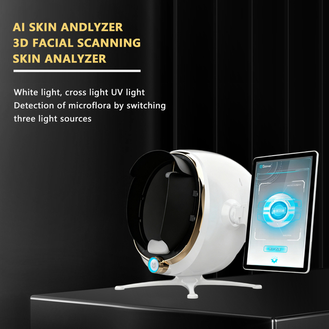 2026 Skin Analyzer 3D Intelligence Facial Skin Analyzer System Scanner Testing Skin Analyzer System