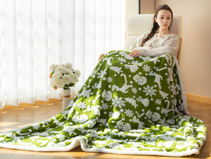 Plaid en Jacquard Personnalisé de Haute Qualité, Ultra Doux, en Polaire et Flanelle, Durable, Plusieurs Tailles Disponibles pour Chambre et Salon - Product Image 6