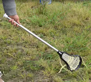 Thiết Bị Thể Thao Lacrosse Logo Tùy Chỉnh Gậy Bóng Vợt Logo Tùy Chỉnh Bằng Sợi Carbon Nhựa Nhôm