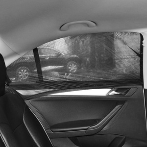 Moustiquaires universelles pour vitres de voiture, pare-soleil anti-insectes en polyester pour fenêtres latérales - Product Image 3
