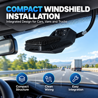 Caméra de véhicule 4G GPS à double objectif avec contrôle par application Wi-Fi, surveillance du conducteur ADAS, suivi de flotte BSD pour camions, bus et taxis