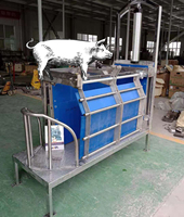 Conception de petit Abattoir de porc, équipement d'abattage de cochon, superbe boîte