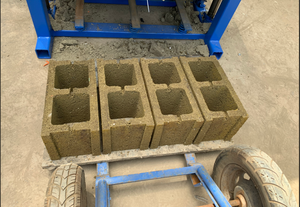 Küçük ve esnek manuel Hollow blok yapma makinesi beton çimento tuğla makineleri birbirine blok yapma makinesi - Product Image 6