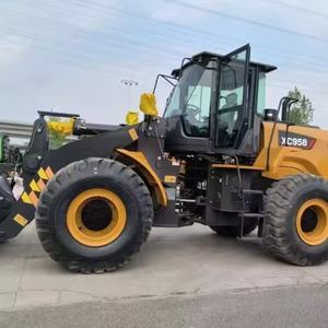 चीनी शीर्ष ब्रांड 5 टन xc958 फ्रंट लोडर वैकल्पिक विविध संलग्नक के साथ नए व्हील लोडर - Product Image 4