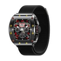 Reloj Inteligente V68 con Tarjeta SIM, Pantalla AMOLED HD de 2.13'', Resistente al Agua IP67, Monitor de Sueño, Recordatorio de Llamadas, Sistema Operativo Dual Android e iOS