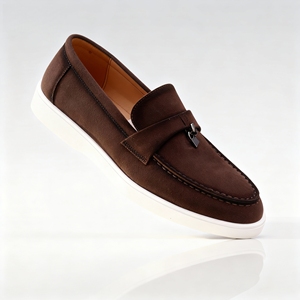 Scarpe Casual da calcio con <span class=keywords><strong>tacco</strong></span> <span class=keywords><strong>alto</strong></span> da <span class=keywords><strong>uomo</strong></span> con <span class=keywords><strong>tacco</strong></span> <span class=keywords><strong>alto</strong></span> e lacci da calcio vacanze da lavoro di alta qualità di marca di moda - Product Image 5