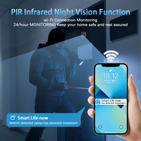 Smart Life 3MP extérieur sans fil vidéo porte téléphone caméra de vision nocturne avec judas numérique Tuya interphone de sécurité à domicile pour la maison