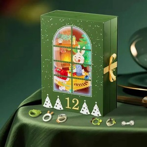 Christmas Custom Cardboard Gift Paper Packaging for The Upcoming Holiday <b>Calendar</b> Box - Product Image 3