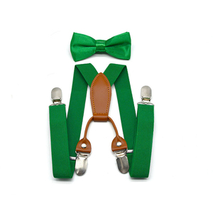 <span class=keywords><strong>Bretelle</strong></span> Elastiche Regolabili per Bambini con 4 Clip, Adatte per Ragazzi, Set con Papillon e <span class=keywords><strong>Bretelle</strong></span> per Natale - Product Image 2