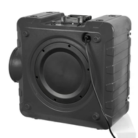 Pembersih Udara Profesional HEPA Karbon Aktif 150 M/h CADR 550 CFM Kontrol Sentuh 60 DB Operasi Senyap Elektrik Desktop