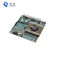 Nueva Placa Base Mini ITX con 4 Puertos RJ45 Gigabit LAN, 2 Puertos COM SOC de Bajo Consumo, Intel I7 8665U de Cuatro Núcleos, Doble DDR4, SATA, M.2, HD, VGA, LVDS, EDP
