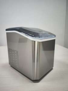 Vente Directe d'Usine Machine à <span class=keywords><strong>Glaçons</strong></span> Portable 12Kg/24H Autonettoyante Machine à Glace de Comptoir 2 Tailles de <span class=keywords><strong>Glaçons</strong></span> Cylindriques pour Maison et Cuisine - Product Image 2