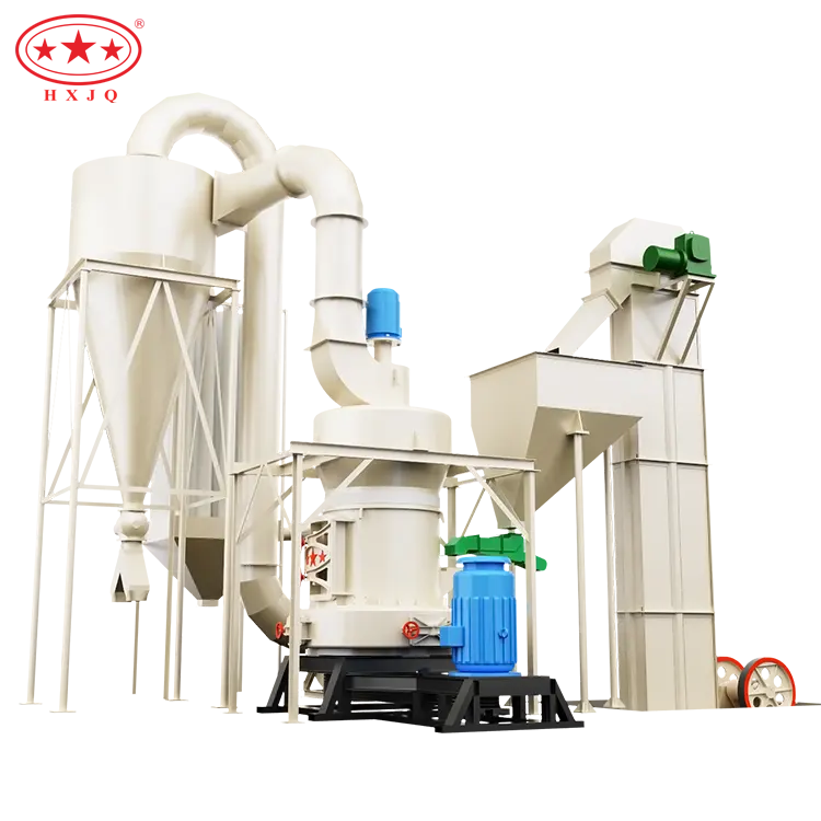 New type 80-800 mesh raymond mill HGM 100 powder grinding mill completed grinding plant from Hongxing machinery