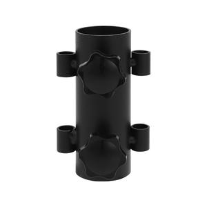 Soporte Ajustable para Postes de Toldo de Camping, Dispositivo de Fijación con Tuerca, Retenedor Individual, Accesorio Negro para Postes de Carpa - Product Image 1