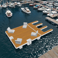 2025 vente chaude plate-forme gonflable quai flottant pour eau mer ponton bateau Jet Ski Yacht