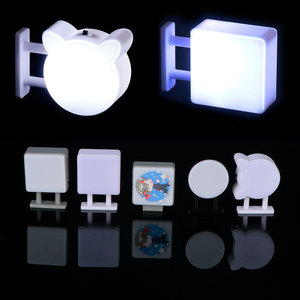 Tùy chỉnh tủ lạnh Nhãn dán trang trí LED móc chìa khóa Led sáng tạo hấp thụ từ sáng Hộp đèn nhỏ - Product Image 6