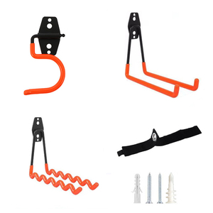 New Nhiệm Vụ Nặng Nề Hình Chữ U Kim Loại Nhà Để Xe Móc Nhà Lưu Trữ Vườn Công Cụ Tổ Chức Treo Tường Lưu Trữ Móc - Product Image 2